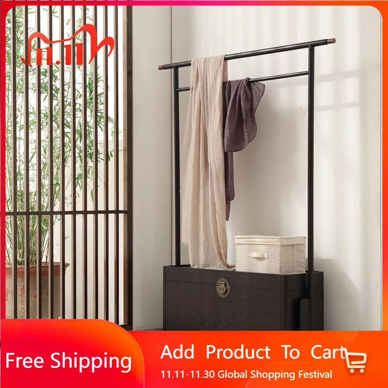 

Display Modern Coat Racks Wooden Living Room Hanging Bedroom Luxury Standing Clothes Coat Racks Dress Perchero Home Furniture