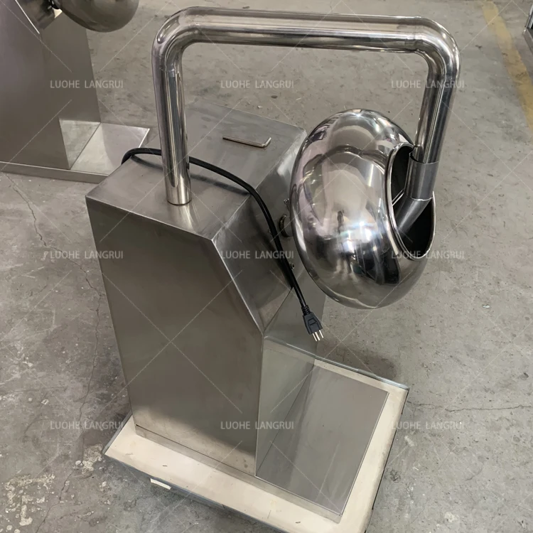 Small Automation Chocolates Sugar Candy Machine/chocolate Coated Peanut Maker/candy Coating Equipment