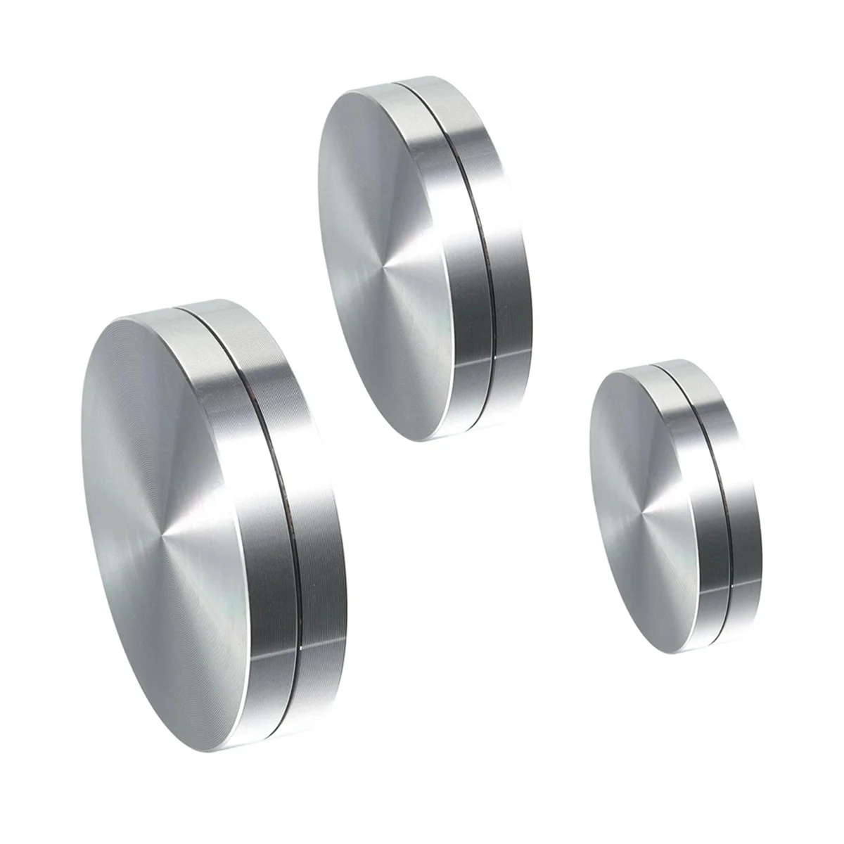 AAA87 3 PCS Ceramic Clay Pottery Throwing Trimming Spinner Tool Set - Includes 30mm, 38mm, 45mm Clay Spinner for Pottery