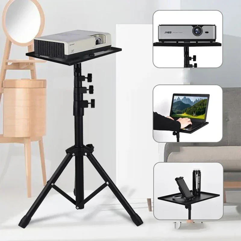 Notebook Tripod Aluminium Support Adjustable Laptop Stands Foldable for 12 13 15 Inch Macbook Portable Video Projector Mounts