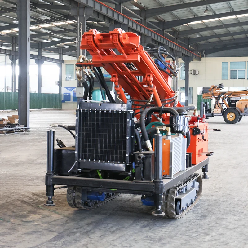 

Cuustomized Hot Sale SM200 Hydraulic Crawler Portable Water Well Rig for Farm Well Drilling Machine