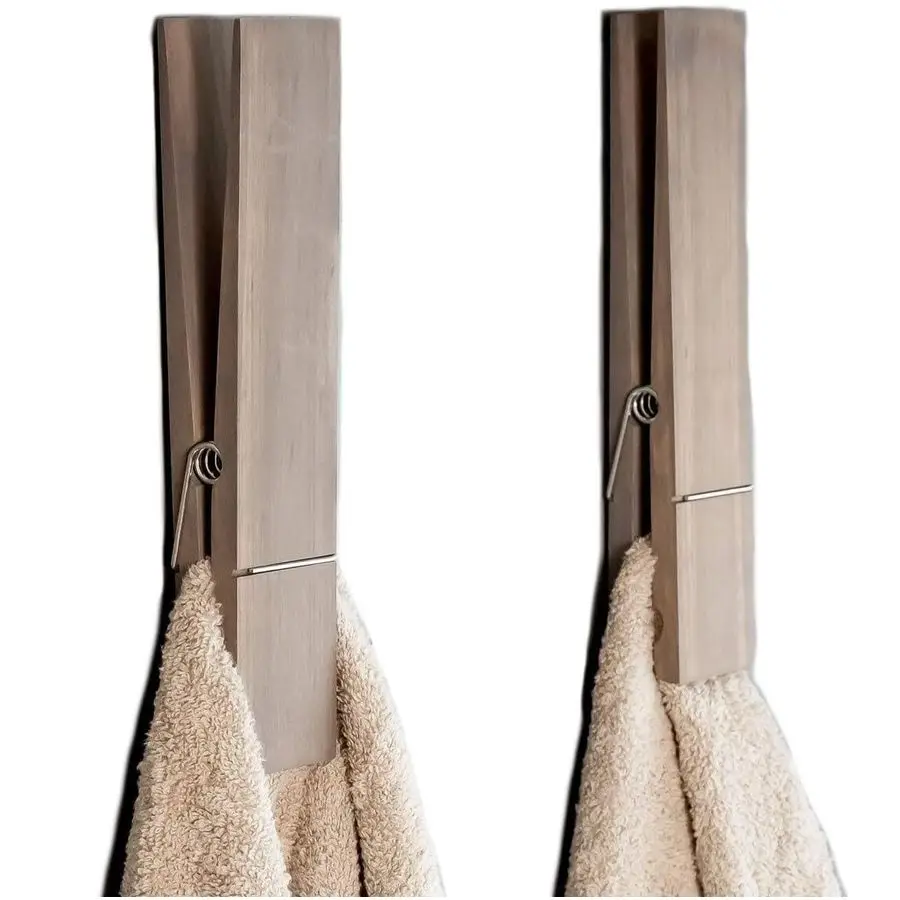 

Прищепка, держатель для полотенец для ванной комнаты, огромная 12, булавка для одежды, декор для ванной комнаты в фермерском доме, декор для прачечной или детской, вешалка для полотенец или крючок B