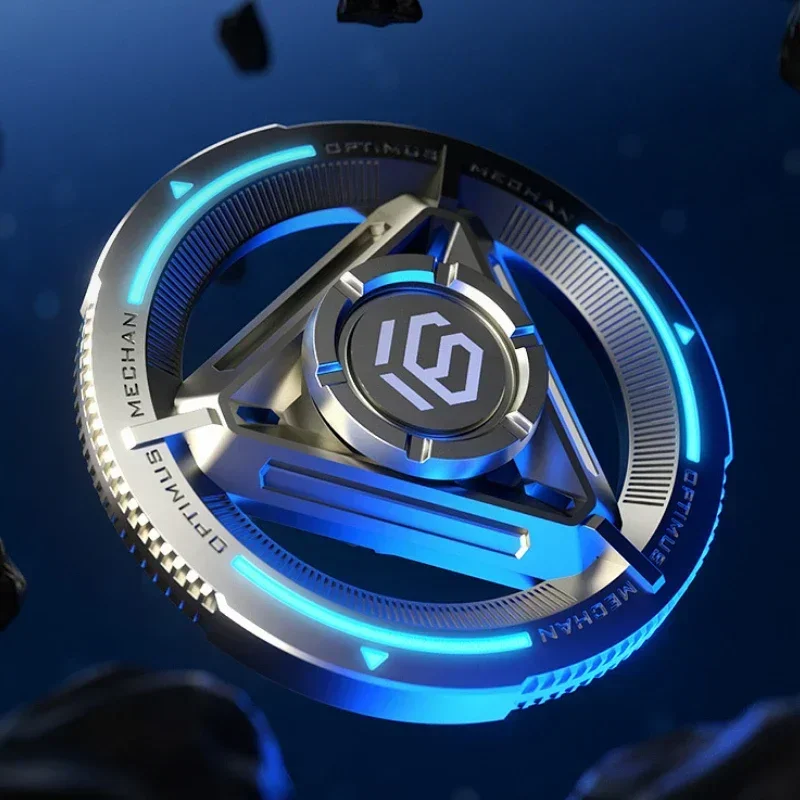 Luminous Hand Fidget Spinner Spinning Top Tip Gyroscope EDC Metal Relieve Stress Reducing Toys Antistresse Relieving Anxiety
