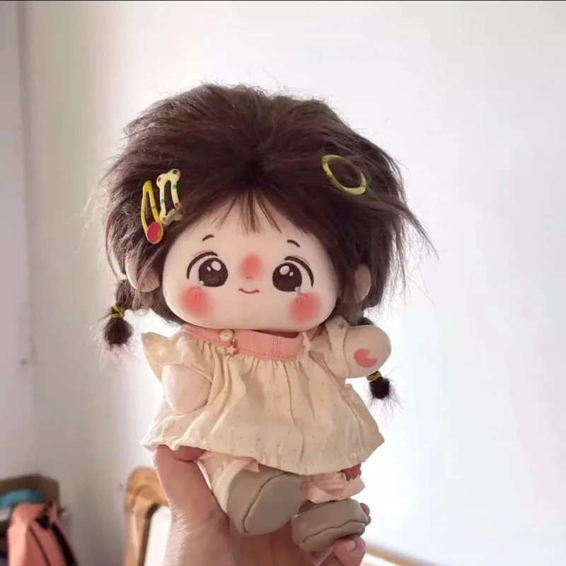 10CM 20cm Poppenkleertjes Cartoon Schattige Katoenen Pop Knuffel Vervanging Kleding Kinderen Speelgoed Geschenken Pop Accessoires Vakantie Cadeau