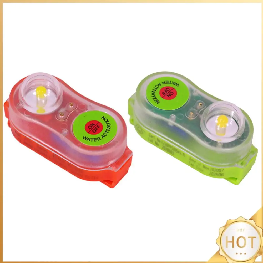 

Automatic Survivor Locator Light Water-Activate Life Vest Signal Light Waterproof Life Saving Warning Lamp Outdoor Accessories