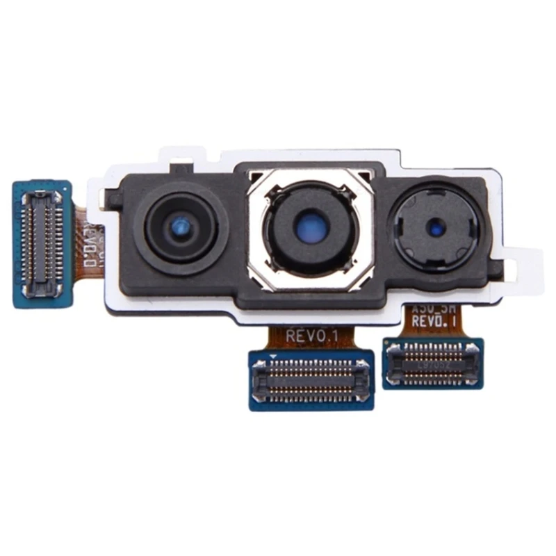 Rear Camera Module Replacement for A50 A505, Black Phone Repair Part for Rear Photo Use, Scan Use, and Daily Camera 896C