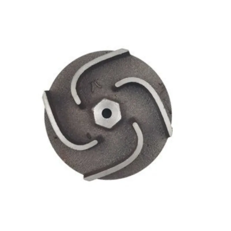 For 170  self-priming impeller, flat key/threaded shaft, cast iron turbine, impeller