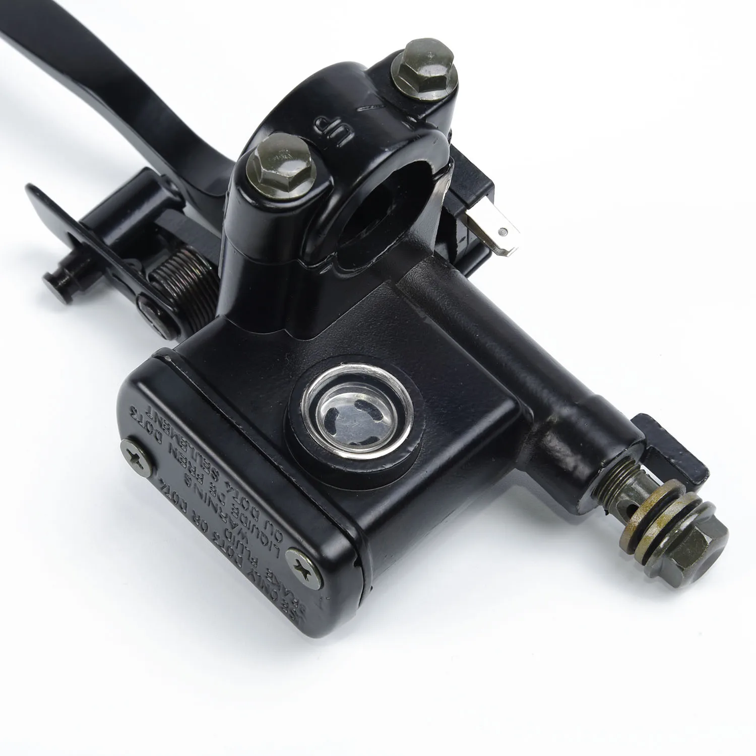 1pc Motorcycle Brake Caliper Left Handle Brake Master Cylinder Accessories For 50cc 70cc 90cc 110cc 125cc 150cc ATV Dirt Bike