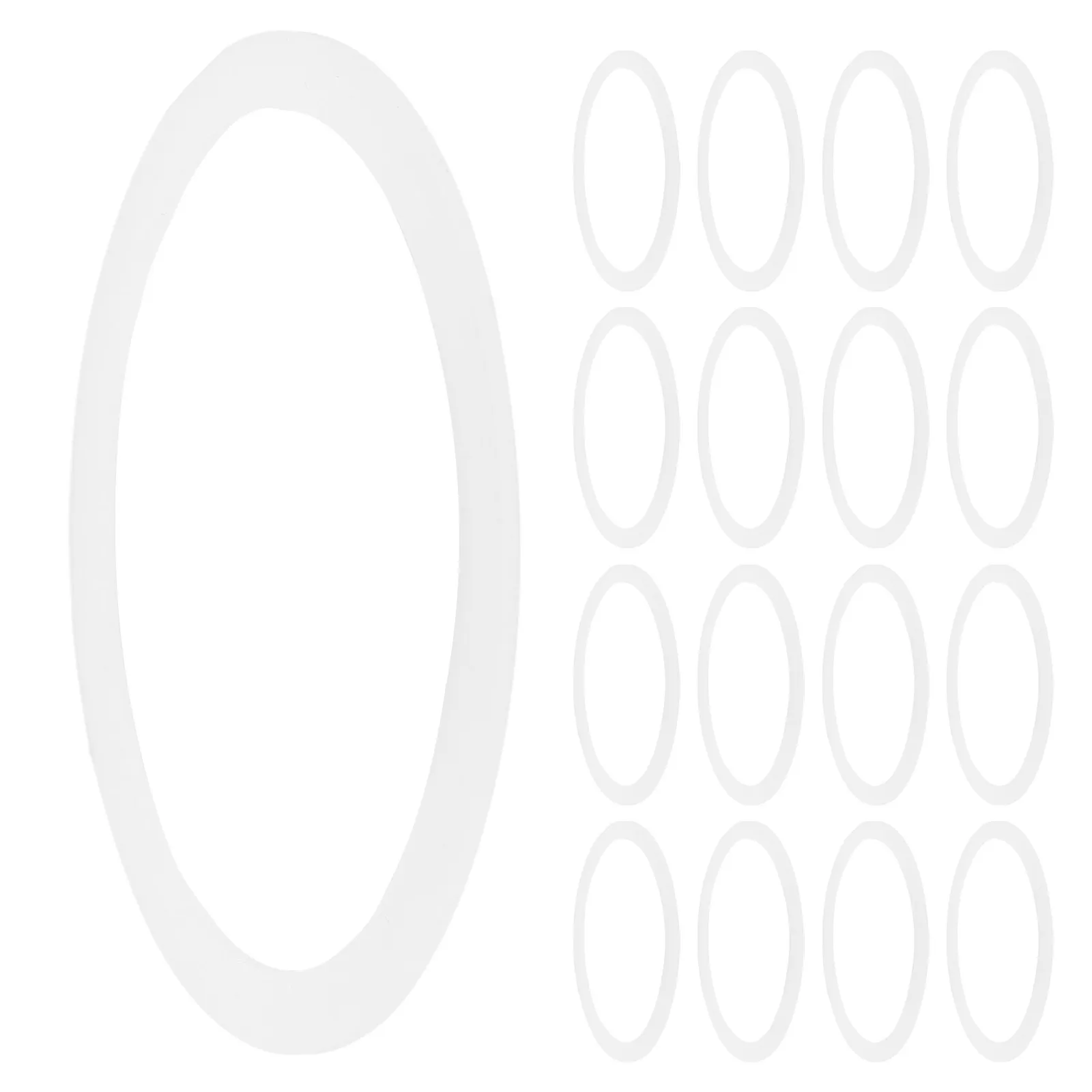 24Pcs Silicone Mason Jar Gaskets 70Mm Reusable Airtight Leakproof Seal Rings Food Grade for Canning Pickling Storage