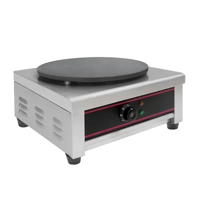 صانع كريب كهربائي مزدوج صانع كريب روتي الصناعي مع شهادة CE