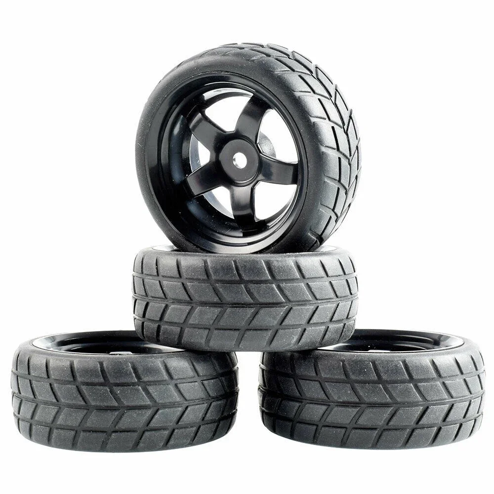 RC 6030-6083 Tires with Sponge & Wheel 4P For HSP HPI 1/10 1:10 On-Road Touring Car