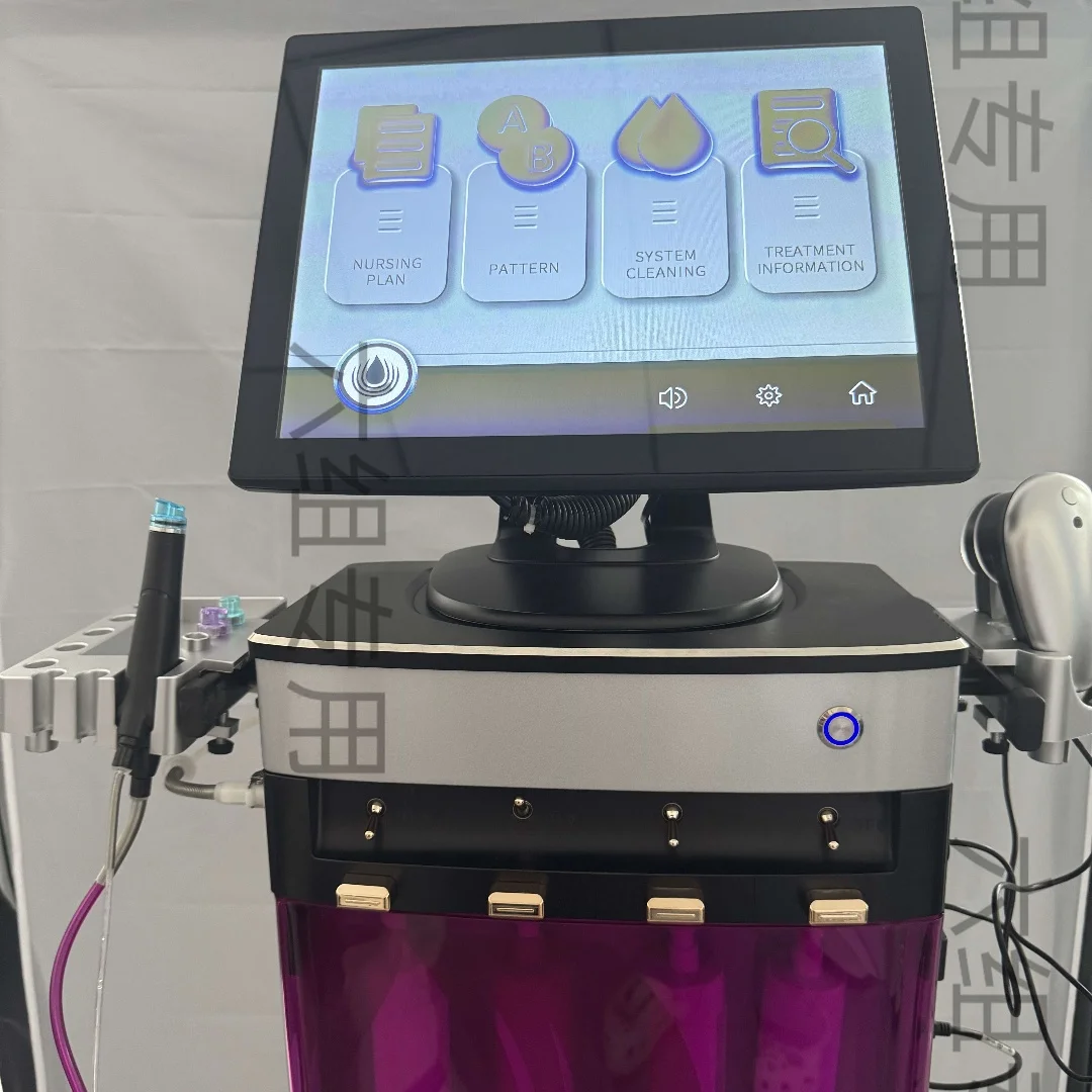 New Hydra Oxygen Facial Multifunction Skin Care Machine: Facial Cleaning, Rejuvenation, Blackhead Removal & Face Lifting