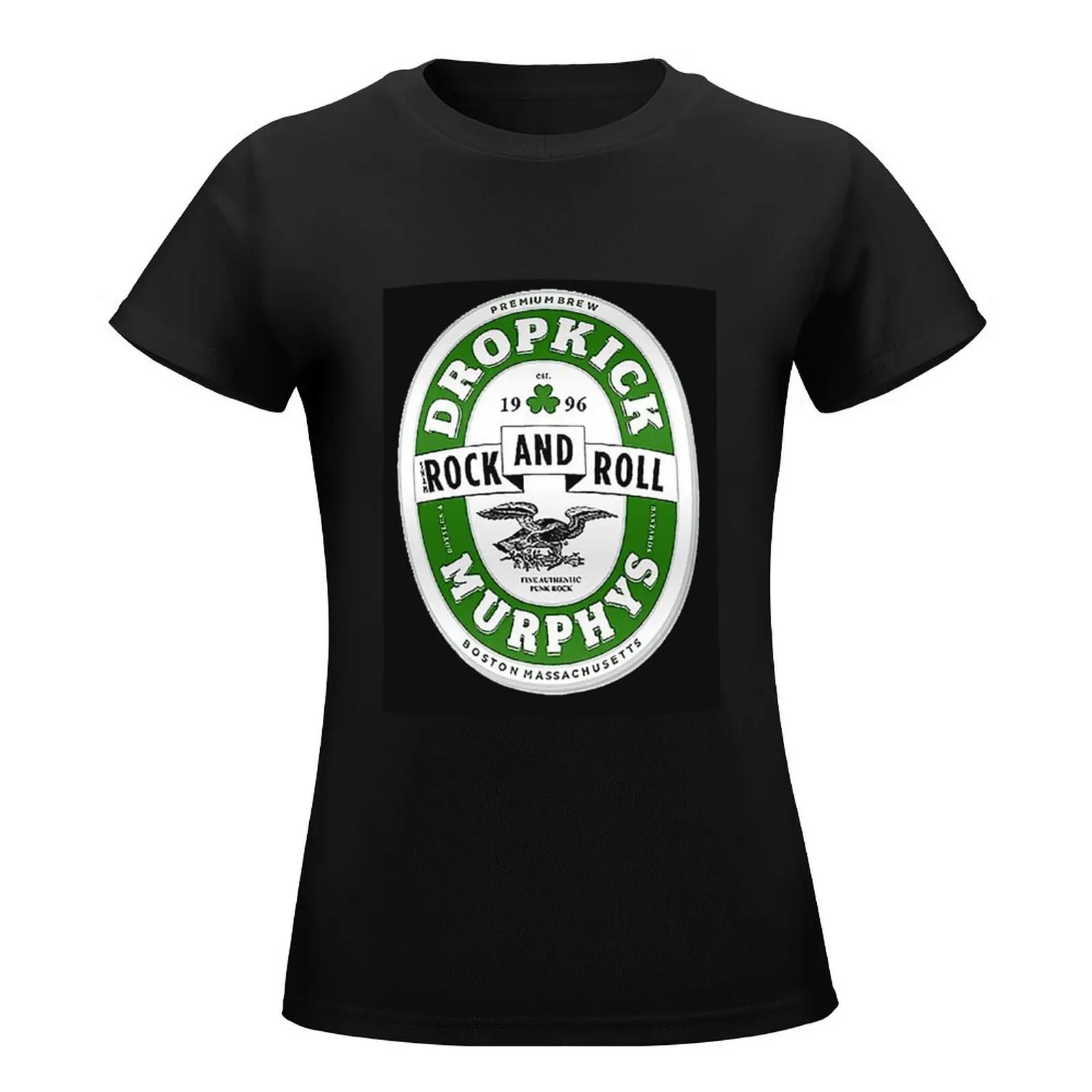 dropkick murphys Rock and Roll T-Shirt tops shirts graphic tees Female clothing Womens clothing