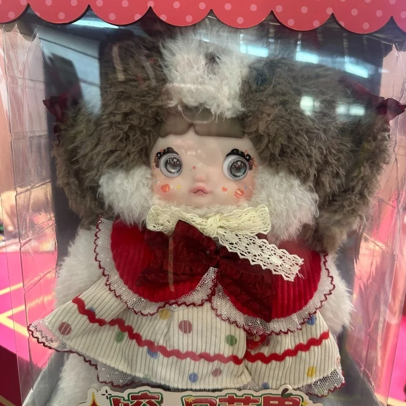 Caja ciega Nommi Bite Into Apple 400% Series, edición limitada, bonito muñeco de conejo de peluche, diseño de regalo, regalos coleccionables