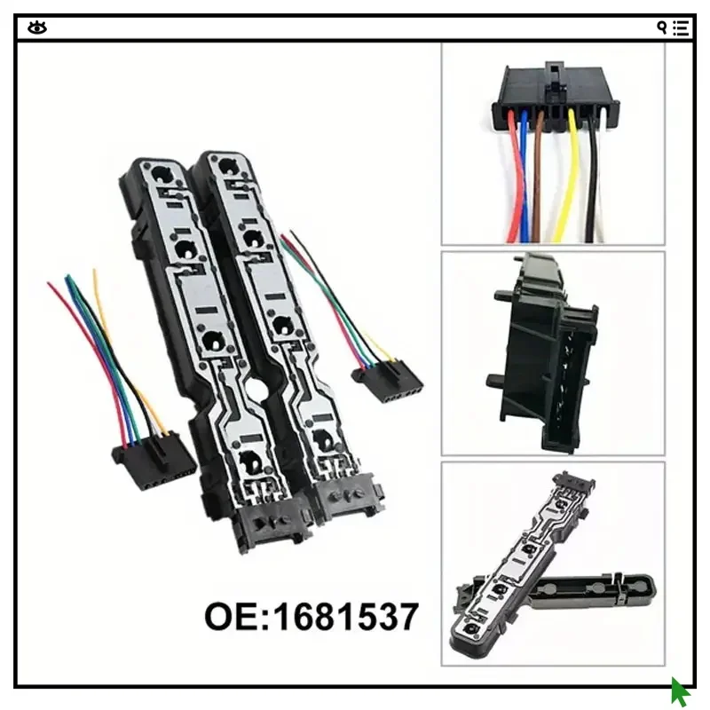 

2 комплекта заднего левого и правого патрона лампы с разъемом жгута проводов для Ford Transit Mk6 MK7 2000-2014 1681537 + TRA750