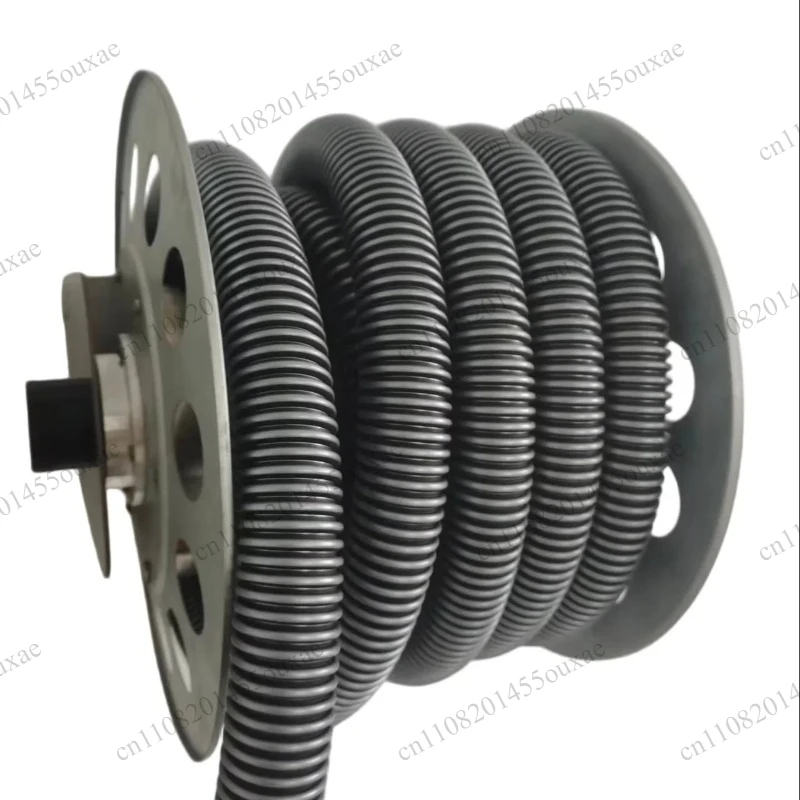 30ft Retractable Vacuum Extension Hose Reel Wall Mount Design 1-1/4