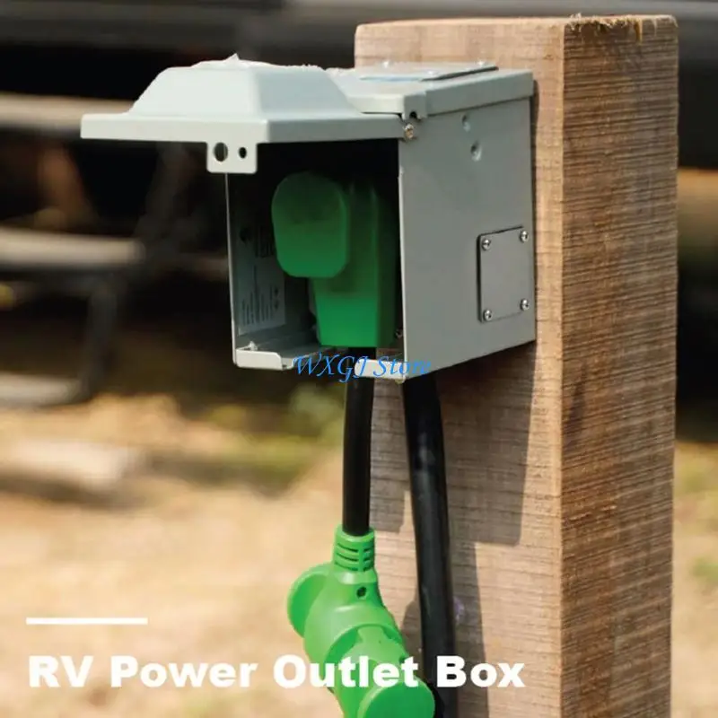 

37JE Multipurpose 50A Motorhome Power Inlet 14-50R Charging for Campgrounds and Parking Lots