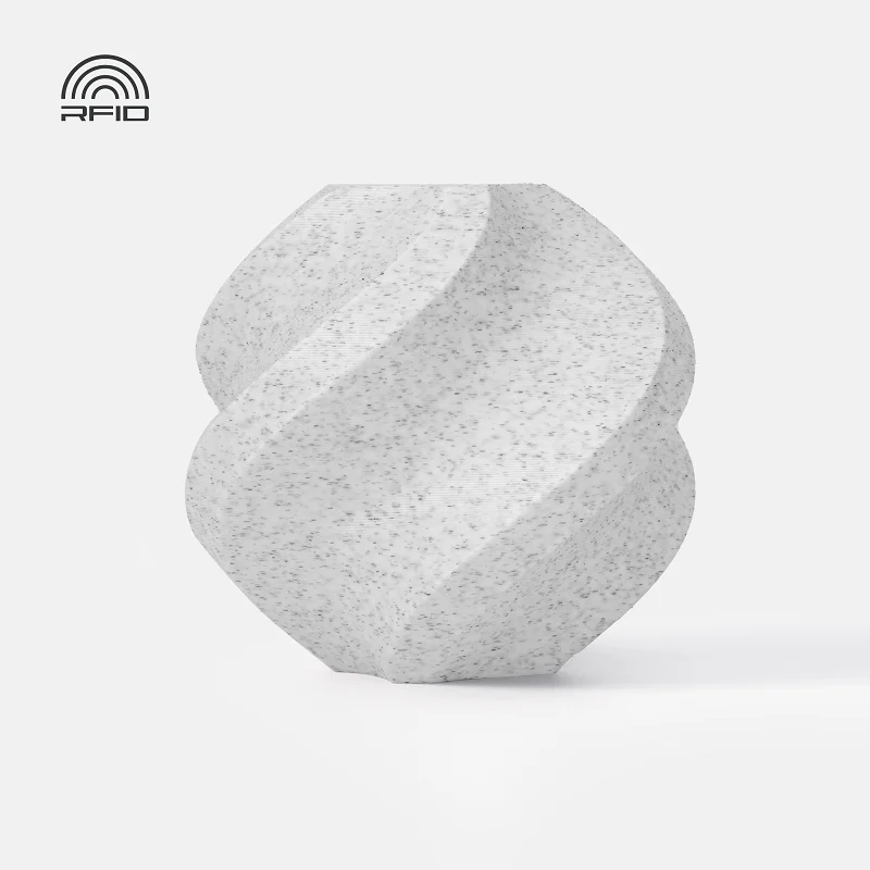 PLA Marble 3D printing consumables, textured brick and stone simulation with RFID smart parameter recognition