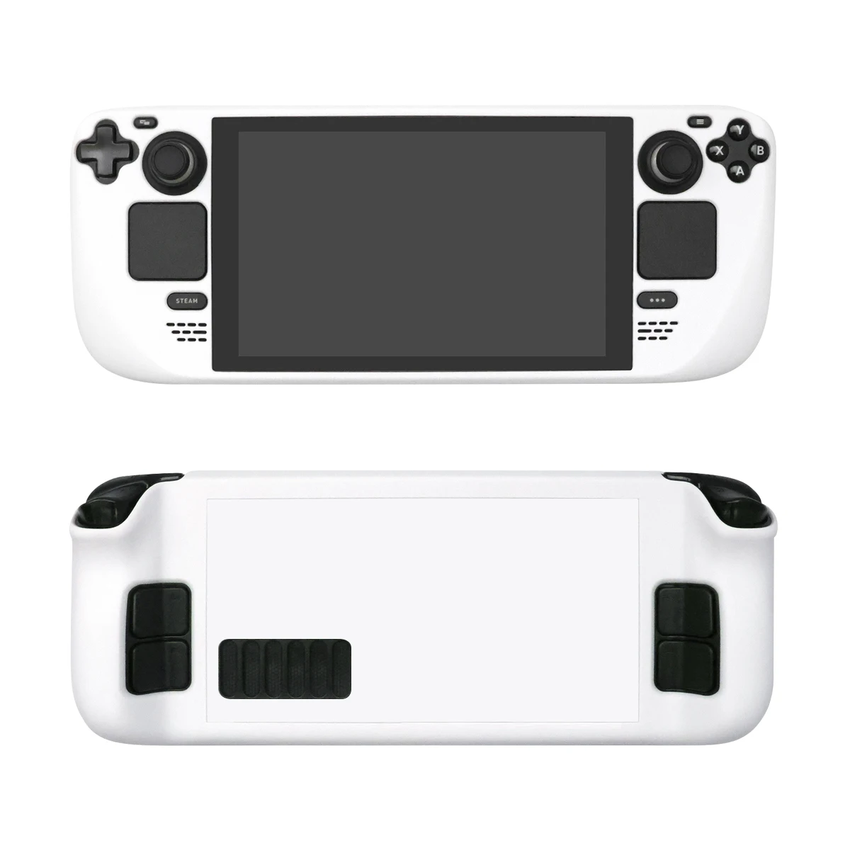 YTYIN Steam Deck Case Maßgeschneiderte DIY Kawaii Anime Cute Cover Hard PC Schutzhülle Anti-Scratch Non-Slip Black Shell Case Zubehör 4