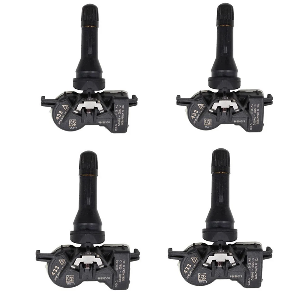 

4Pcs New 68313387AB TPMS Tire Pressure Sensor For Jeep Compass Grand Cherokee Renegade Chrysler Voyager Fiat 500X Dodge Durango