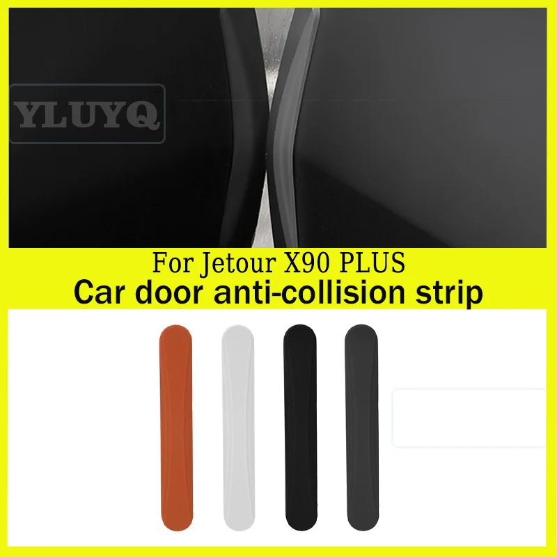 

For Jetour X90 PLUS car door anti-collision strips, hidden car door protection strips, silicone stickers, car accessories