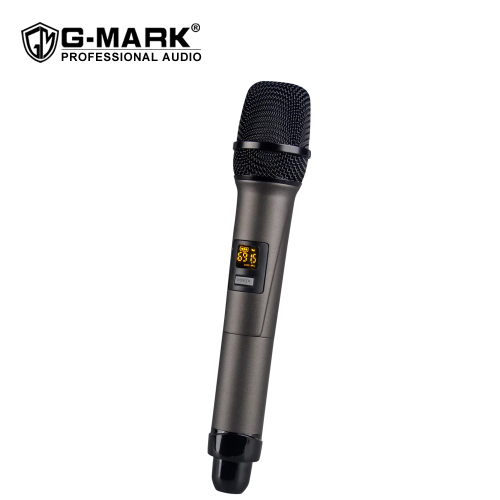 G-MARK X440 microfono Wireless professionale per ricezione a lunga distanza di alta qualità da 100M con quattro microfoni con ricevitore