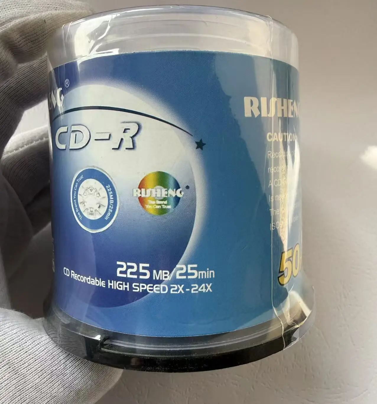 Wholesale 50 Discs Grade A 225MB 24x Blank Printable 8 CM Mini CD-R Disc