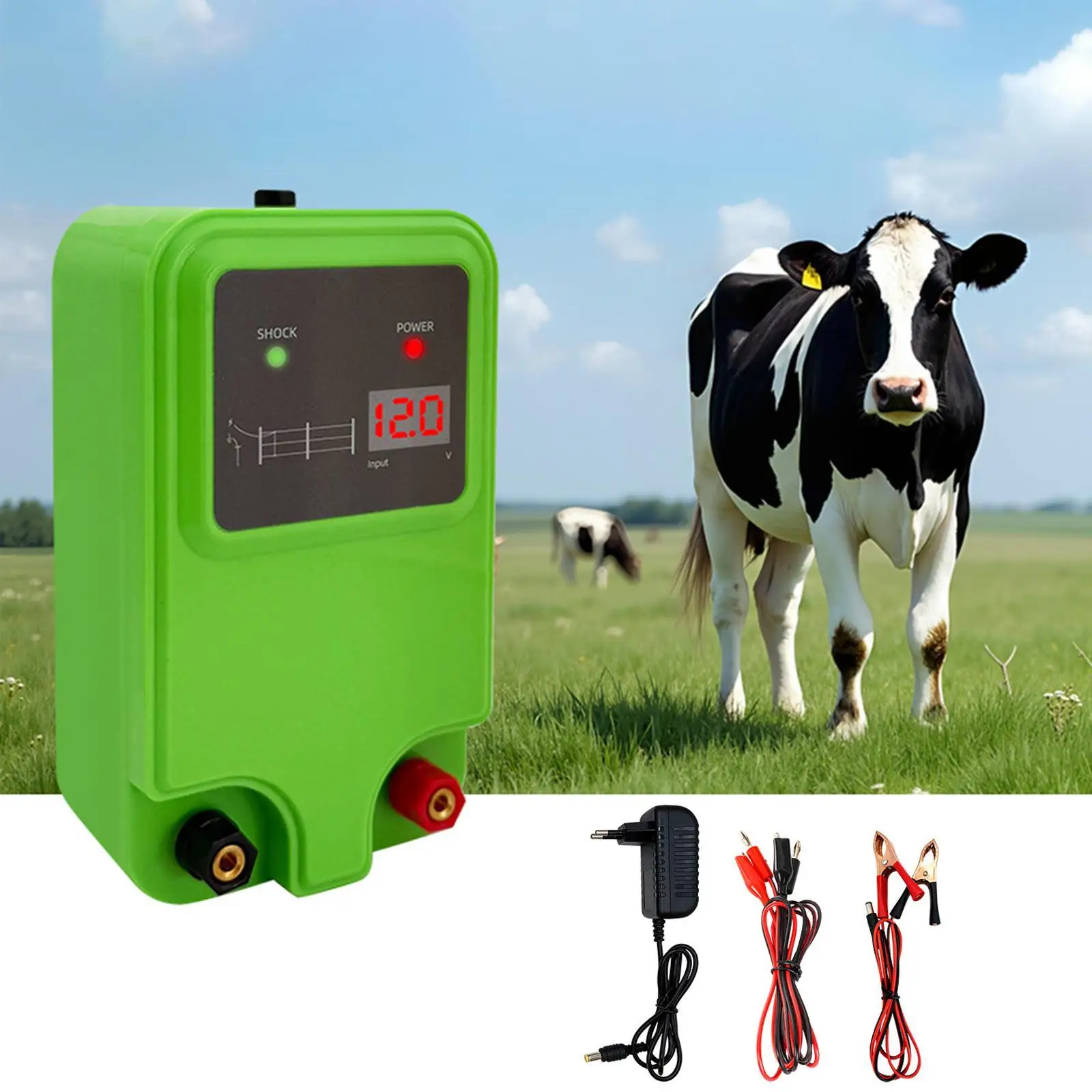 

Electric Fence Charger Accessory Electric Fence Charger for Pets Lawn Farm