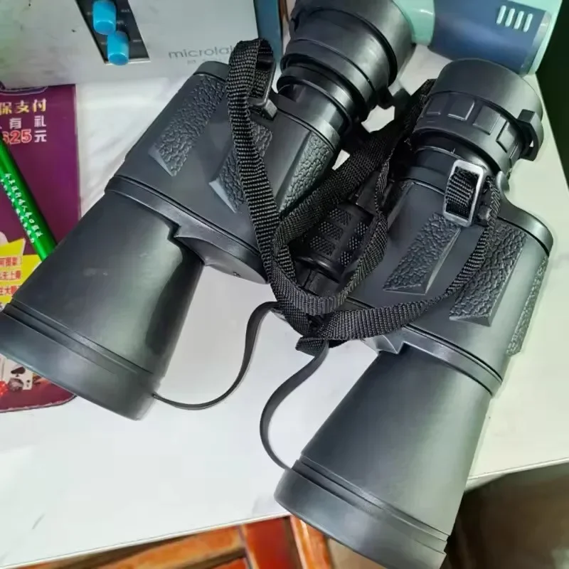 20x50 Binoculars High Power HD Low Light Night Vision Large Aperture Ultra Wide Angle Portable Outdoor Telescope Wholesale