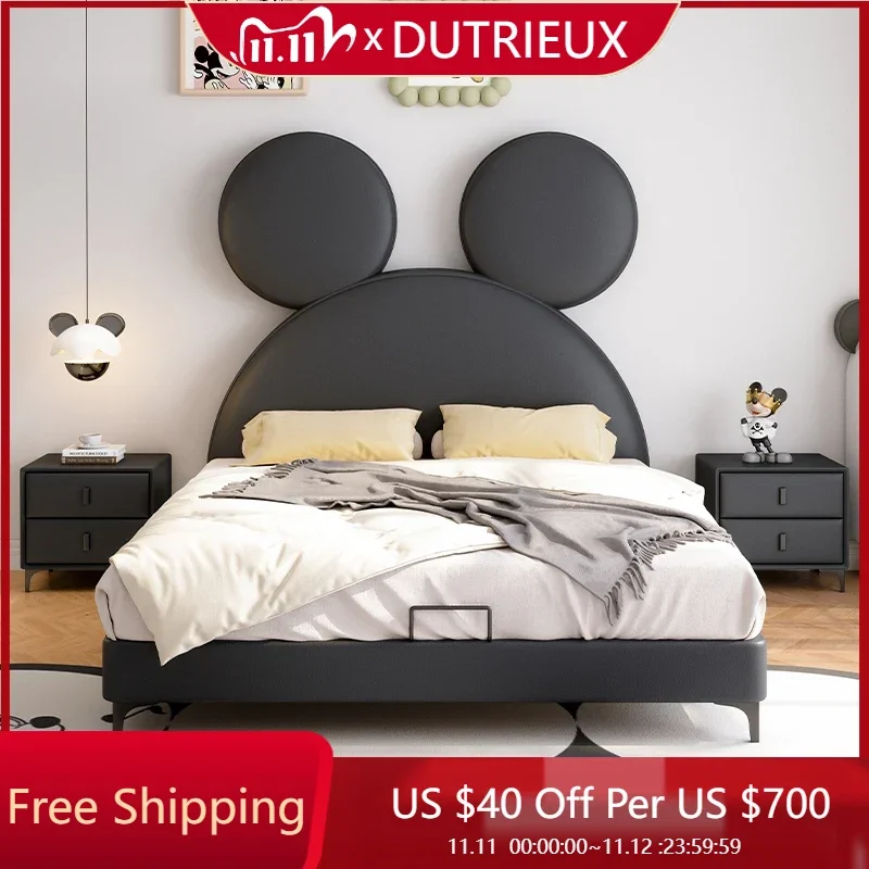 

Bedroom Bunk Bed King Size Children Double Comfortable Sun Sleeping Castle Cheap Unique Trendy Bed Design Cama Home Furniture