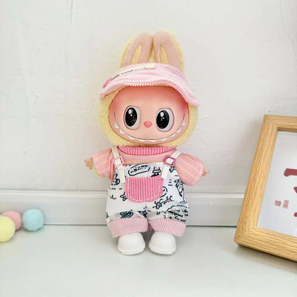 

for 15-17cm Labubu Doll [No Doll] Clothes Clothes Red and White Concerto Set V1 V2 V3 Cute Clothes Set Clothing Accessories
