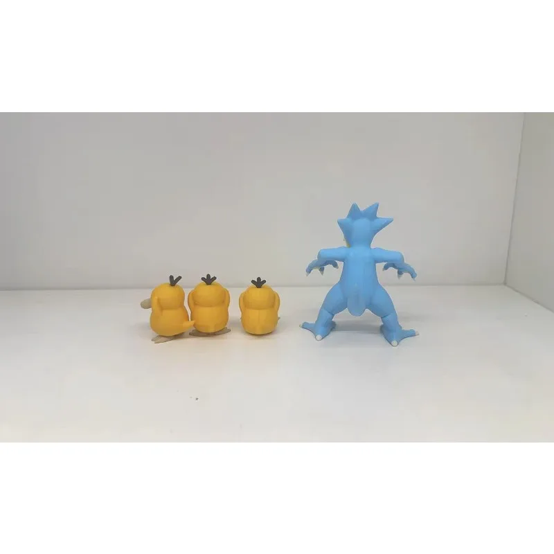 In Stock 3D Print 8.5cm Pokemon Figure Golduck Psyduck Anime Collectible Model Pvc Desktop Decorations Holiday Gifts Toys view 5