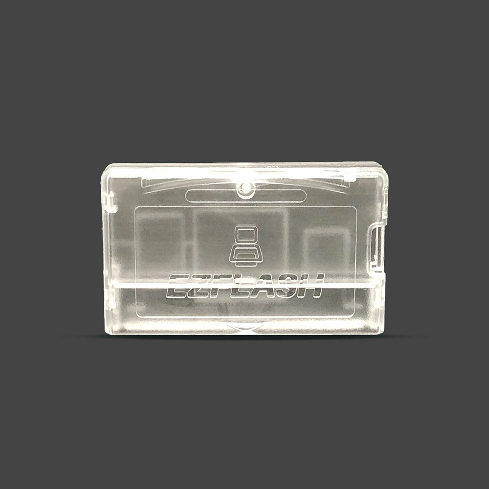 Replacement clear white shell for the EZ-Flash Omega Definitive Edition.