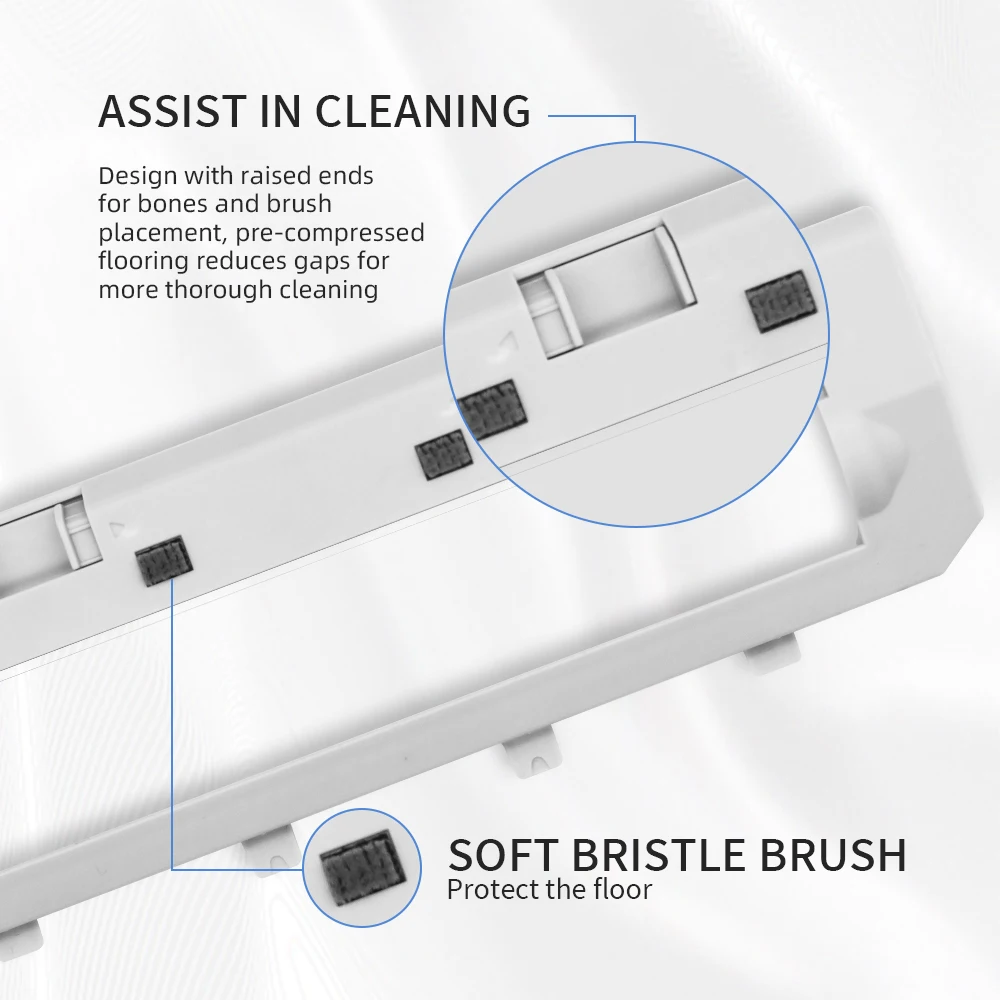 Roborock (Qrevo Curv / P20 Pro) Staubsaugerteile Hauptbürste Hauptbürstenabdeckung Zubehör