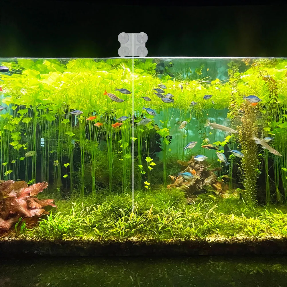 

Acrylic Aquarium Divider Clips Suction Cup Fish Tank Partition Separator Isolation Net Clips Long Life Pet Supplies