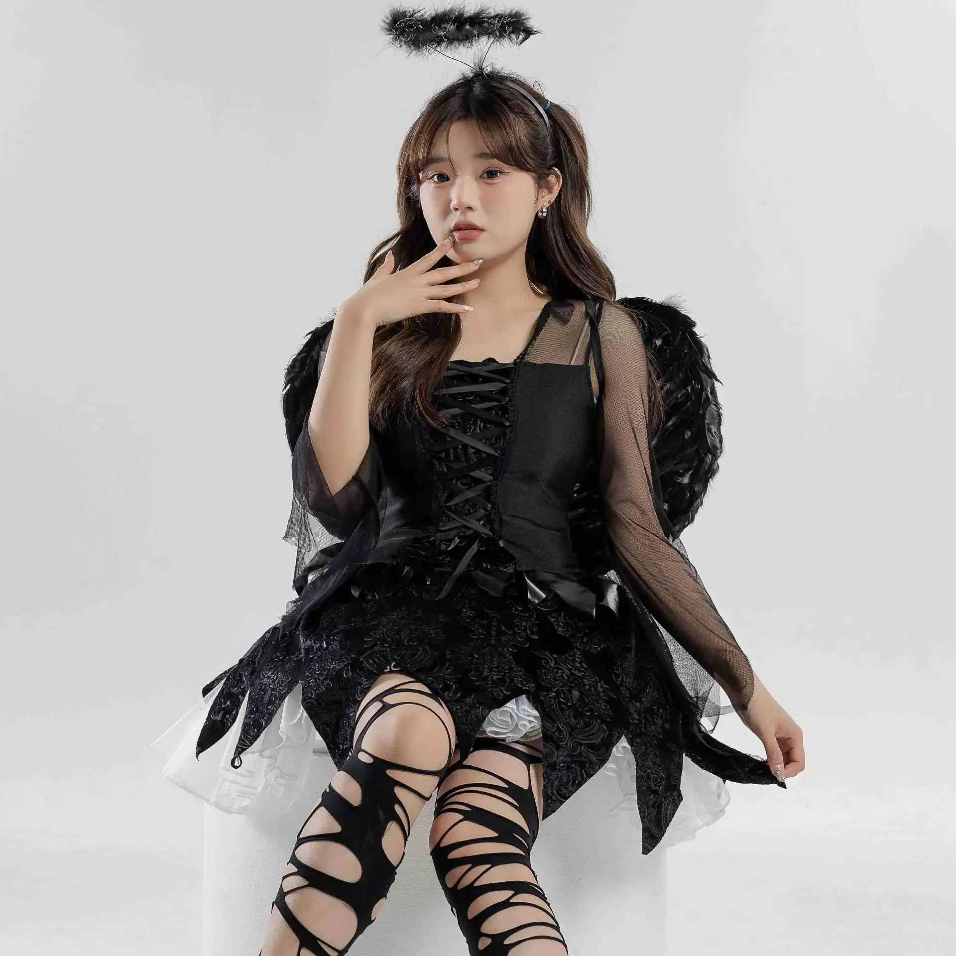 k Angel Dr Costume da piantina di ruolo da donna Set Abito da strega Ele Faionable Produttore cinese Estate 2025