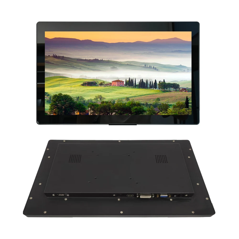 

ZJZ 15.6'' Multimedia Compatibility Capacitive 10 Points Touchscreen LCD Panel TFT IPS LED Industrial Monitor