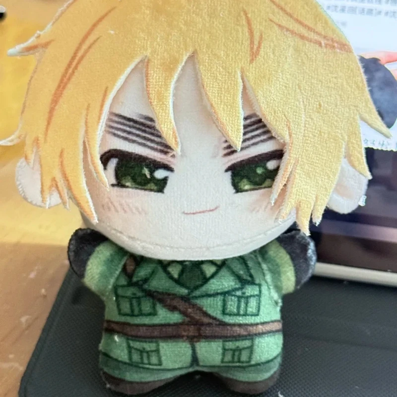 LLavero de muñeco de peluche de 10cm Axis Powers Worlds Stars Hetalia Arthur Kirkland Alfred F Jones Wang Yao llavero Cosplay regalo de peluche
