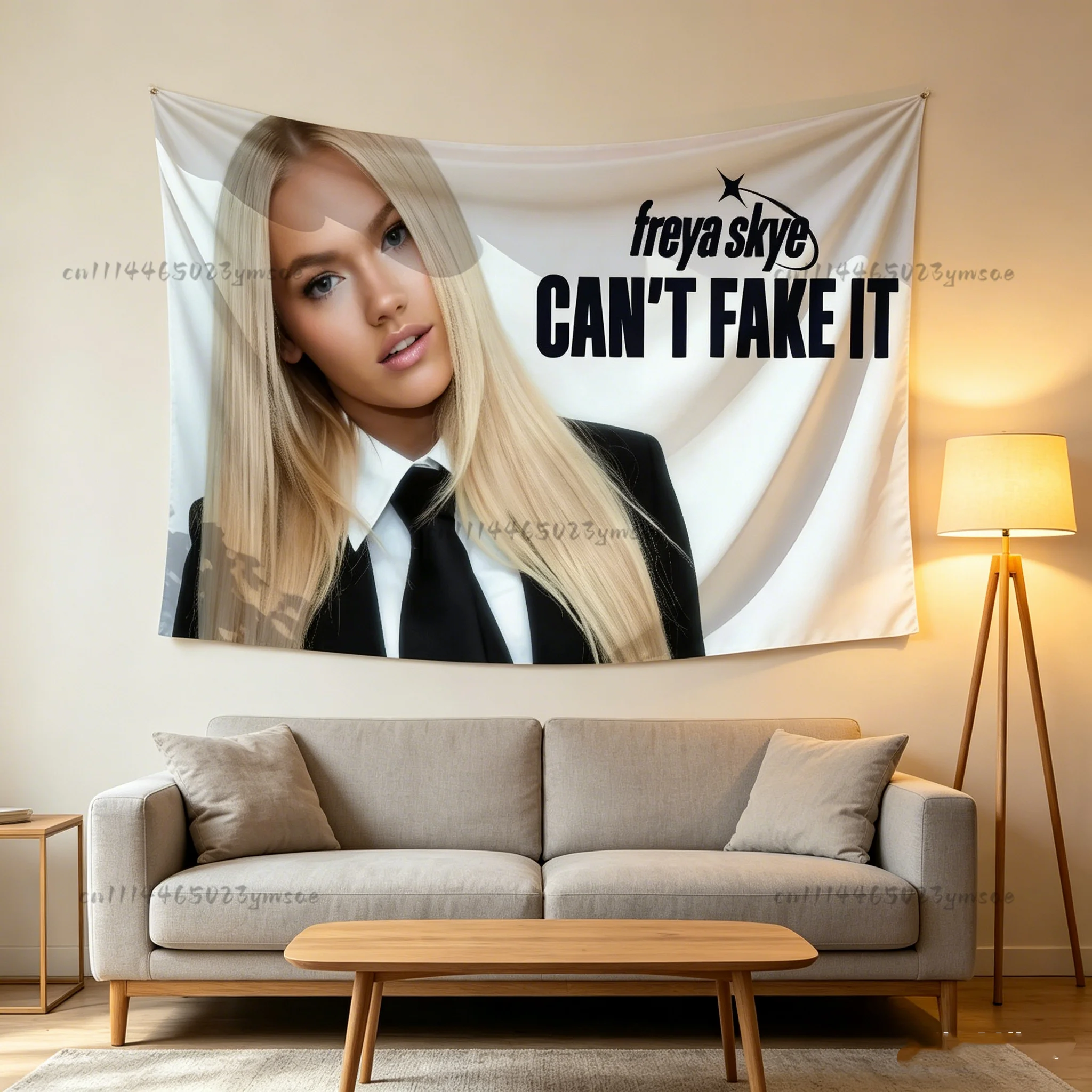 Aesthetic Tapestry Room Decor Singer F-Freya S-Skye Flags Living Room Bedroom Background Cloth Outdoor Concert Banner Decoration