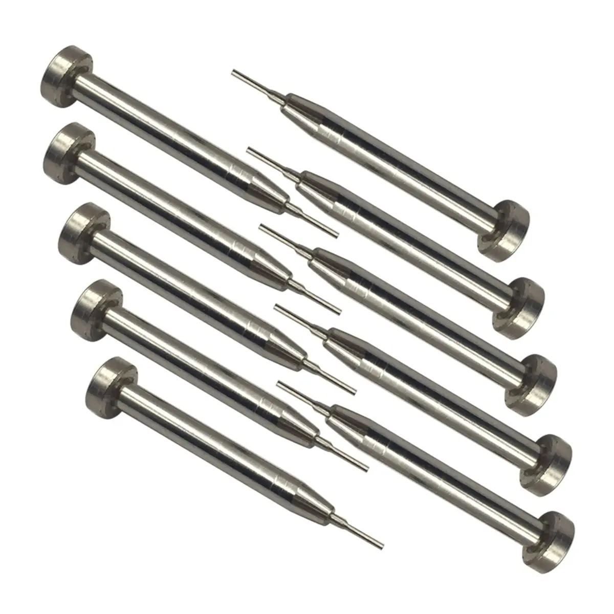 20 peças ferramentas de reparo removedor de pino de ligação de pulseira de relógio, perfurador de pino de relojoeiro de 0,8 mm