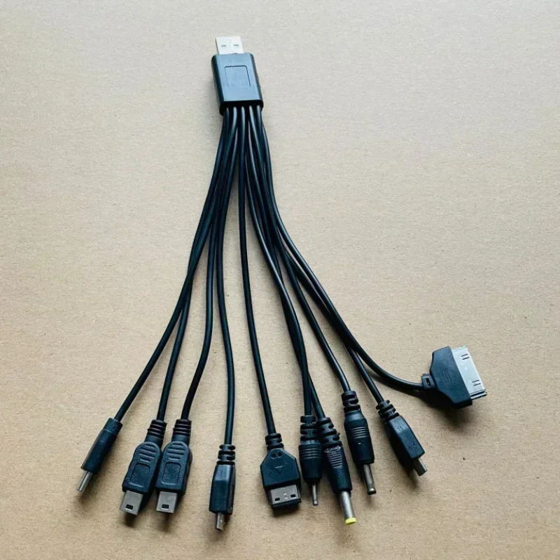 10 in 1 Multifunctional Charger USB Cables for iPod Motorola Nokia  Sony Ericsson Consumer Electronics Data Cables