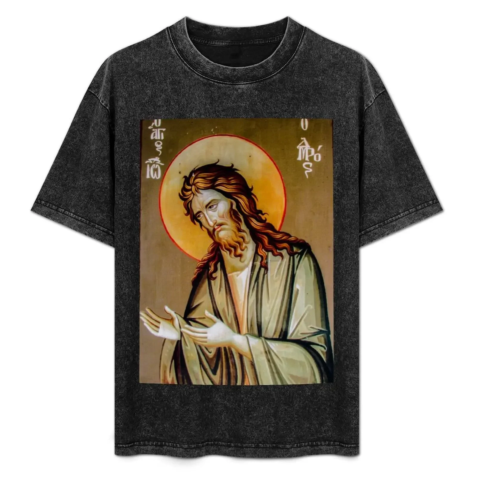 

John the Baptist T-Shirt summer shirt shirts graphic heavyweights rapper graphic tees mens graphic t-shirts pack