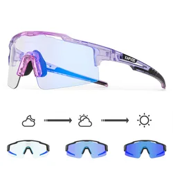 Photochromic Men Women 2024 Cycling Glasses Sport Fishing Running Sunglasses Road Bike MTB Discoloration Goggles Bicycle Eyewear