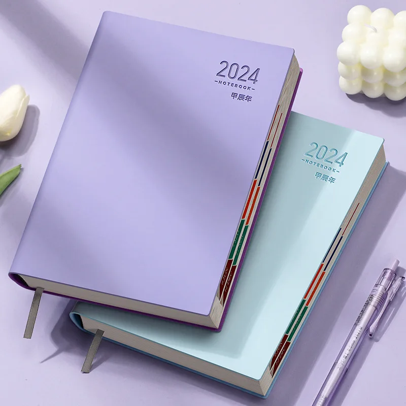 2024 Schedule, Business Work Notebook, Efficiency Manual, Self Discipline Check in Daily Plan, Wholesale Customization