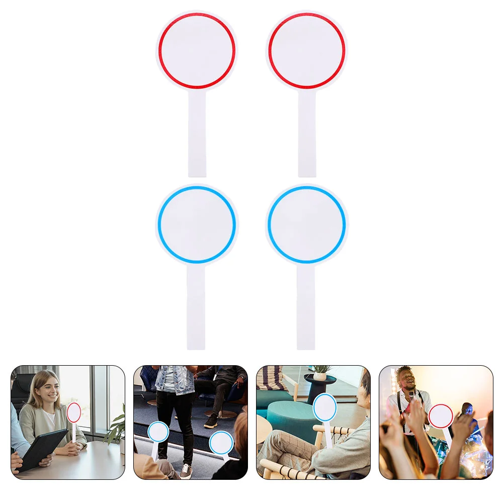 Portable Score Board Dry Erase Paddles Erasable Practical Whiteboard Whiteboards
