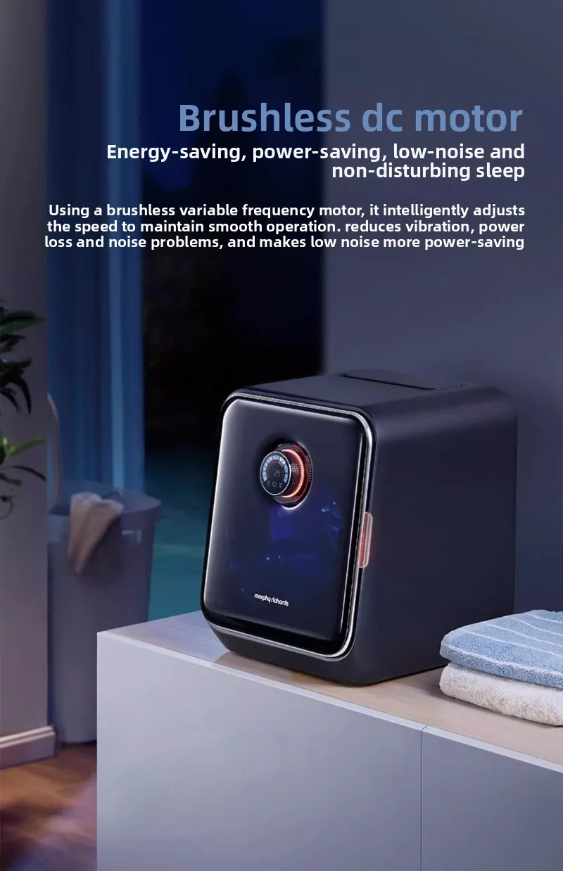 Mini combinação de lavadora e secadora automática para esterilização de roupas íntimas e roupas de bebê