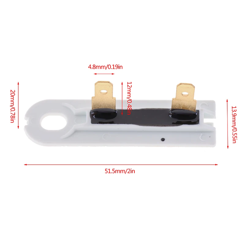 Dryer Thermal Fuse 3392519 For Washing Machine Aid Roper WP3392519 3388651 694511 WP3392519VP 80005 Home Appliance Accessories