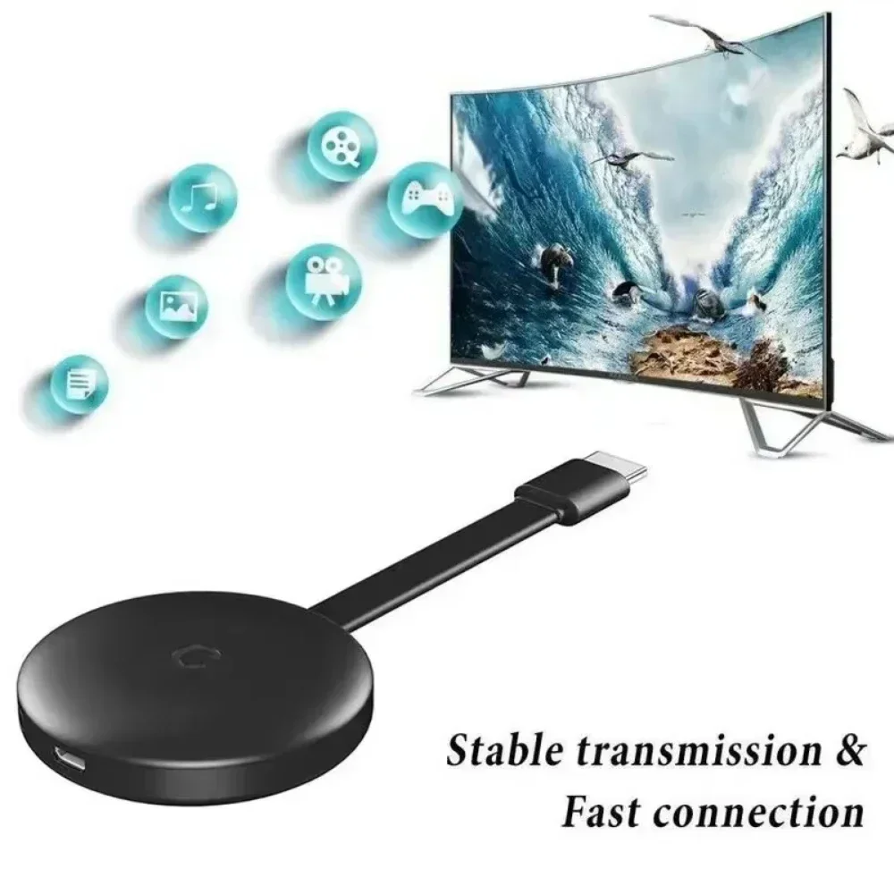 G12 1080P TV Stick For Screencast HDMI-compatible Media Player WiFi Display Dongle Receiver Share Screen Mirroring  For youtube