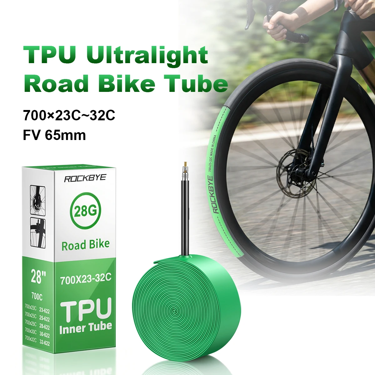 Mountain Biking In French - Durable TPU Inner Tube Anti-Puncture Light