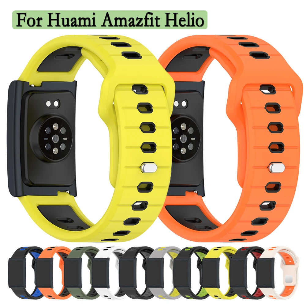 

Watch Strap For Huami Amazfit Helio Band Adjustable Wristband For Huami Amazfit Helio Watchband With Hidden Buckle